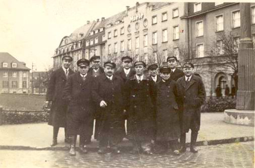 Treffen der Droschkenbesitzer um 1930