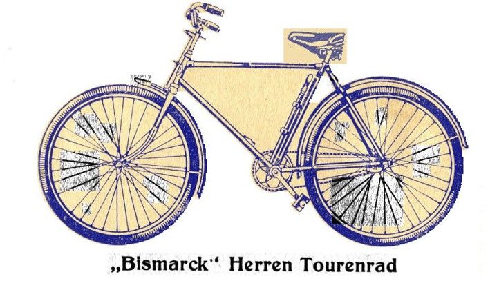 Fahrradmarke Bismarck