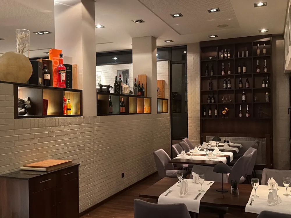 Gastraum des Ristorante Vivarium